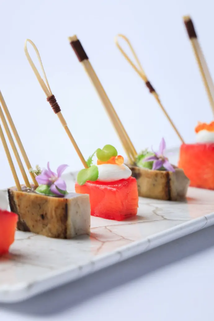 Pièces cocktail traiteur, mariage, séminaire, événements professionnels, soirée, Pays-Basque, landes, gastronomie